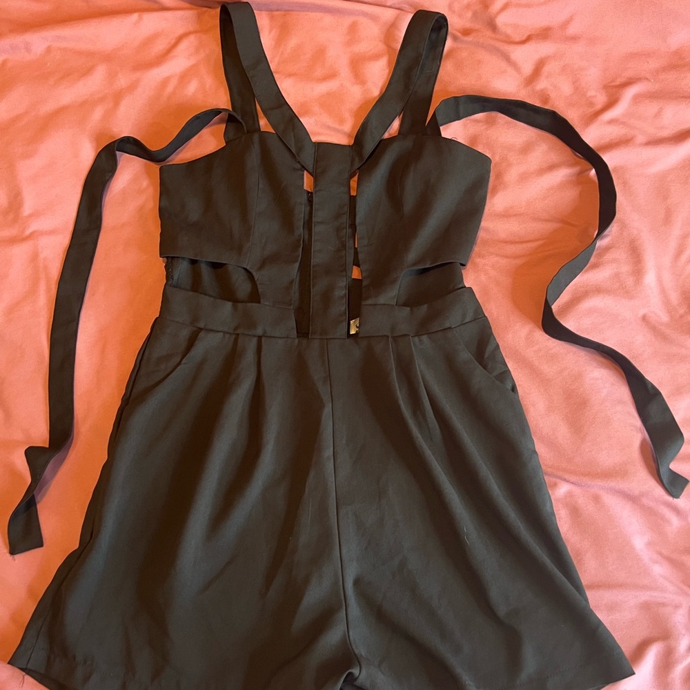 Stylish Black One Piece